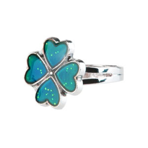 Anillos Mágicos de las Emociones - Trebol de la Suerte - Ajustable