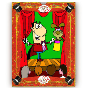 El Cuadro Mágico de Javi Feroz y Diana Cazadora - Mago Chistera