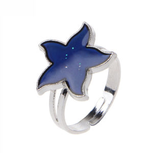 Anillos Mágicos de las Emociones – Estrella de Mar - Ajustable