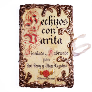 Libro de Hechizos con varita-Varita regalo