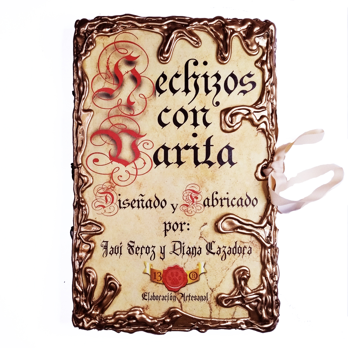 Libro de Hechizos con varita-Varita regalo