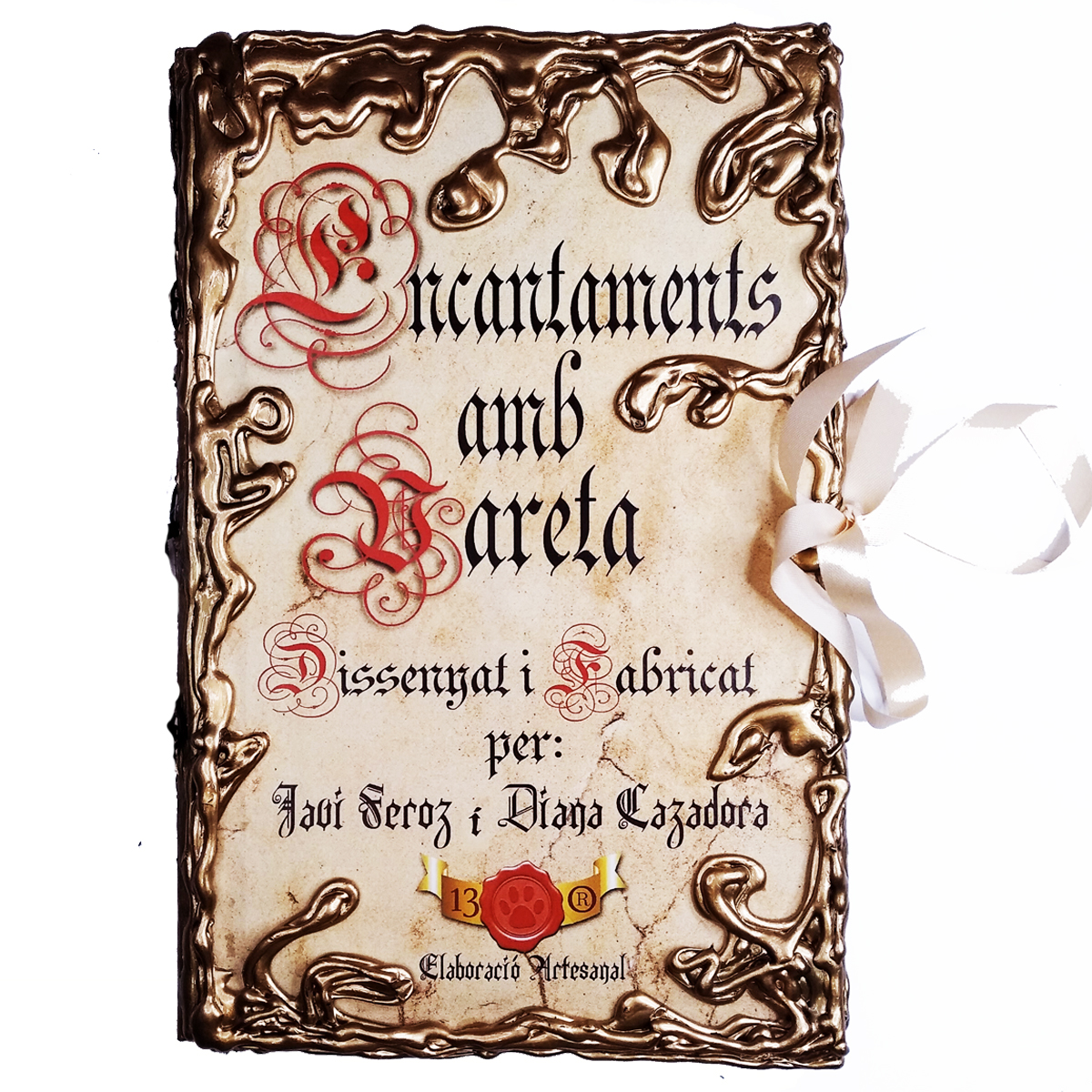 Libro de Hechizos-(En Catalán)+Vareta regal