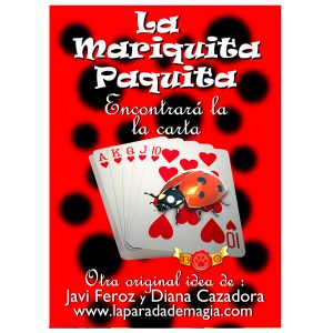 Baraja La Mariquita Paquita de Javi Feroz y Diana Cazadora + Video clase Gratuita